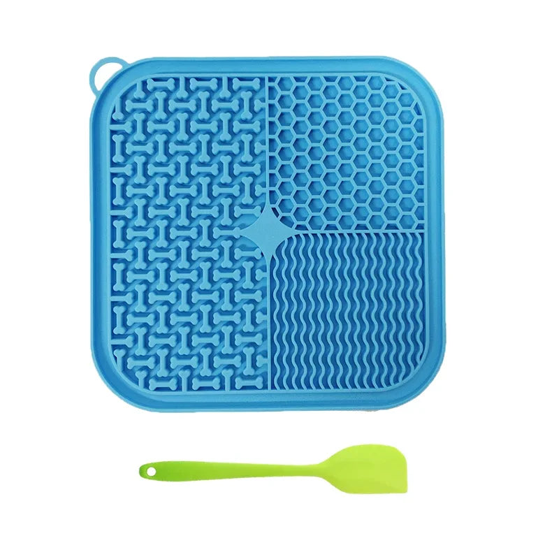 Licking Mat Slow Feeder for Dogs and Cats.