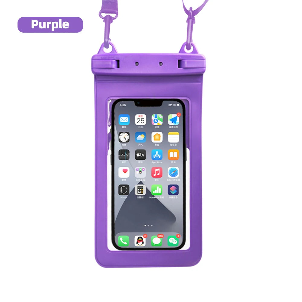 Waterproof Phone Case Swimming Bags Mobile Phone 12 11 Pro Max 8
