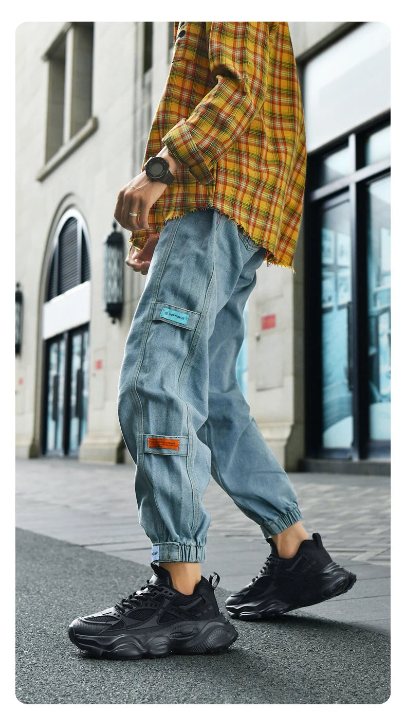 Men's athletic smart casual sneakers