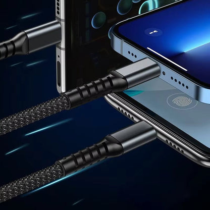 3 in 1 fast charging data cable type - c for usb cable huawei fast charging cable apple 15 mobile phone pd charging cable