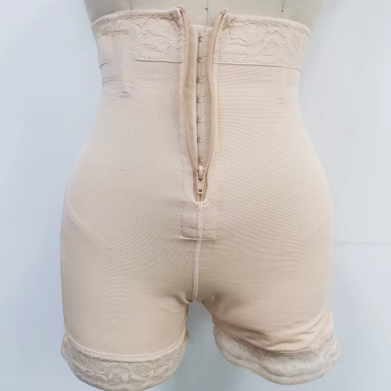 Power Shaping High Waist Butt Lifter Shorts - BBL Post Op Supplies zip skin XS
