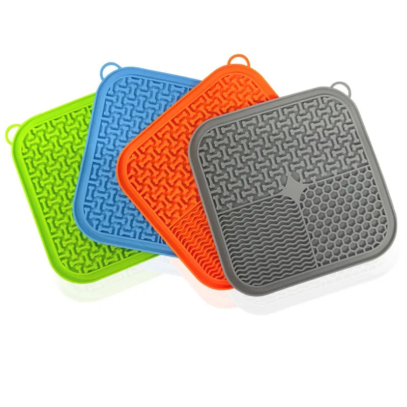 Licking Mat Slow Feeder for Dogs and Cats.