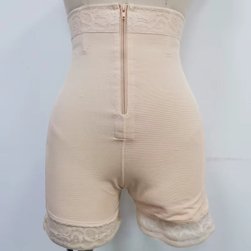 Power Shaping High Waist Butt Lifter Shorts - BBL Post Op Supplies zip skin XS
