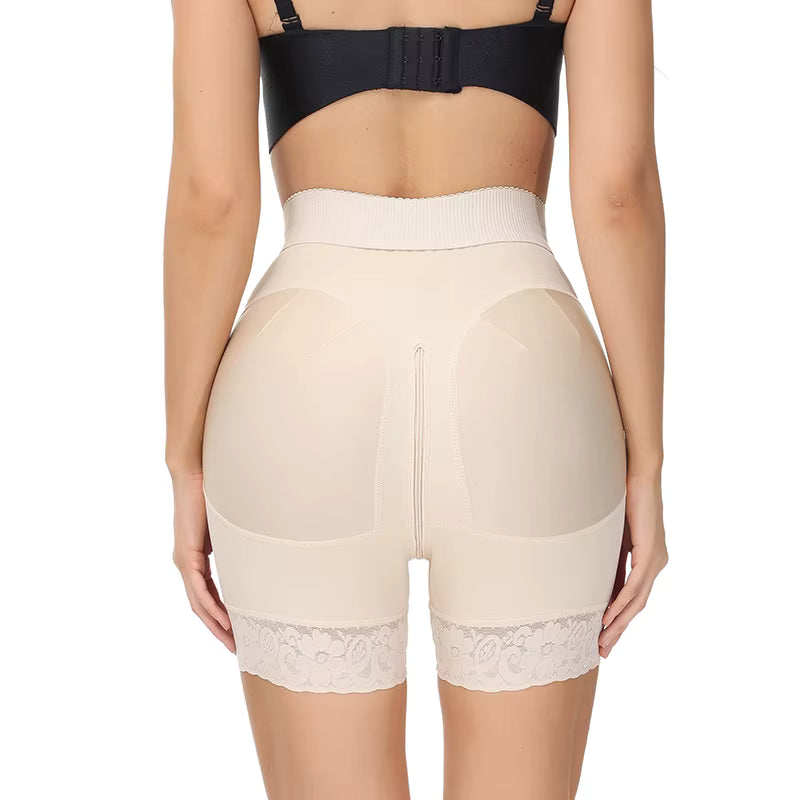 Power Shaping High Waist Butt Lifter Shorts - BBL Post Op Supplies zip skin XS