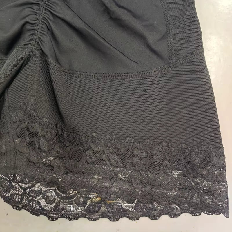 Power Shaping High Waist Butt Lifter Shorts - BBL Post Op Supplies zip skin XS