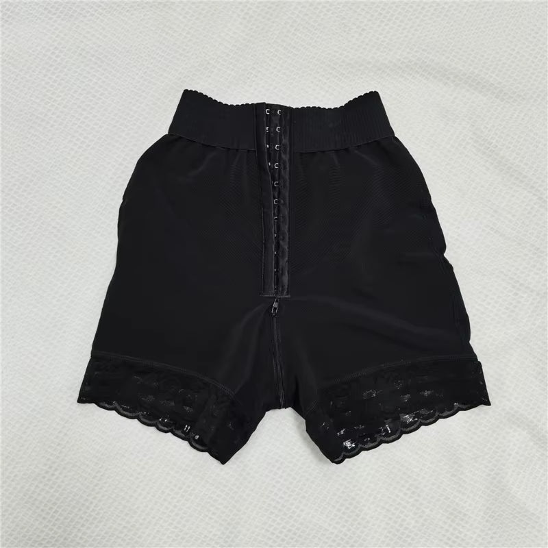 Power Shaping High Waist Butt Lifter Shorts - BBL Post Op Supplies zip skin XS