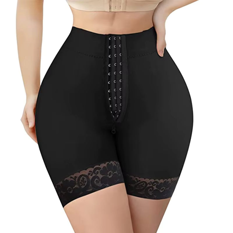 Power Shaping High Waist Butt Lifter Shorts - BBL Post Op Supplies zip skin XS