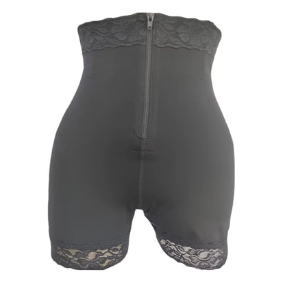 Power Shaping High Waist Butt Lifter Shorts - BBL Post Op Supplies zip skin XS