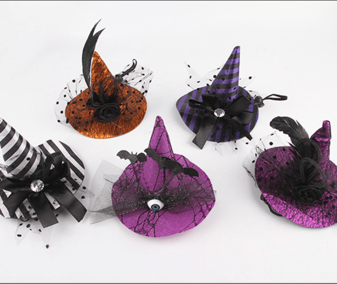 Spooky Pet Witch Hat - Perfect for Halloween