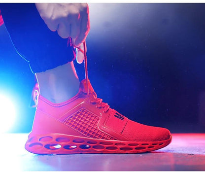 Max RS lightweight breathable sneaker Red 36