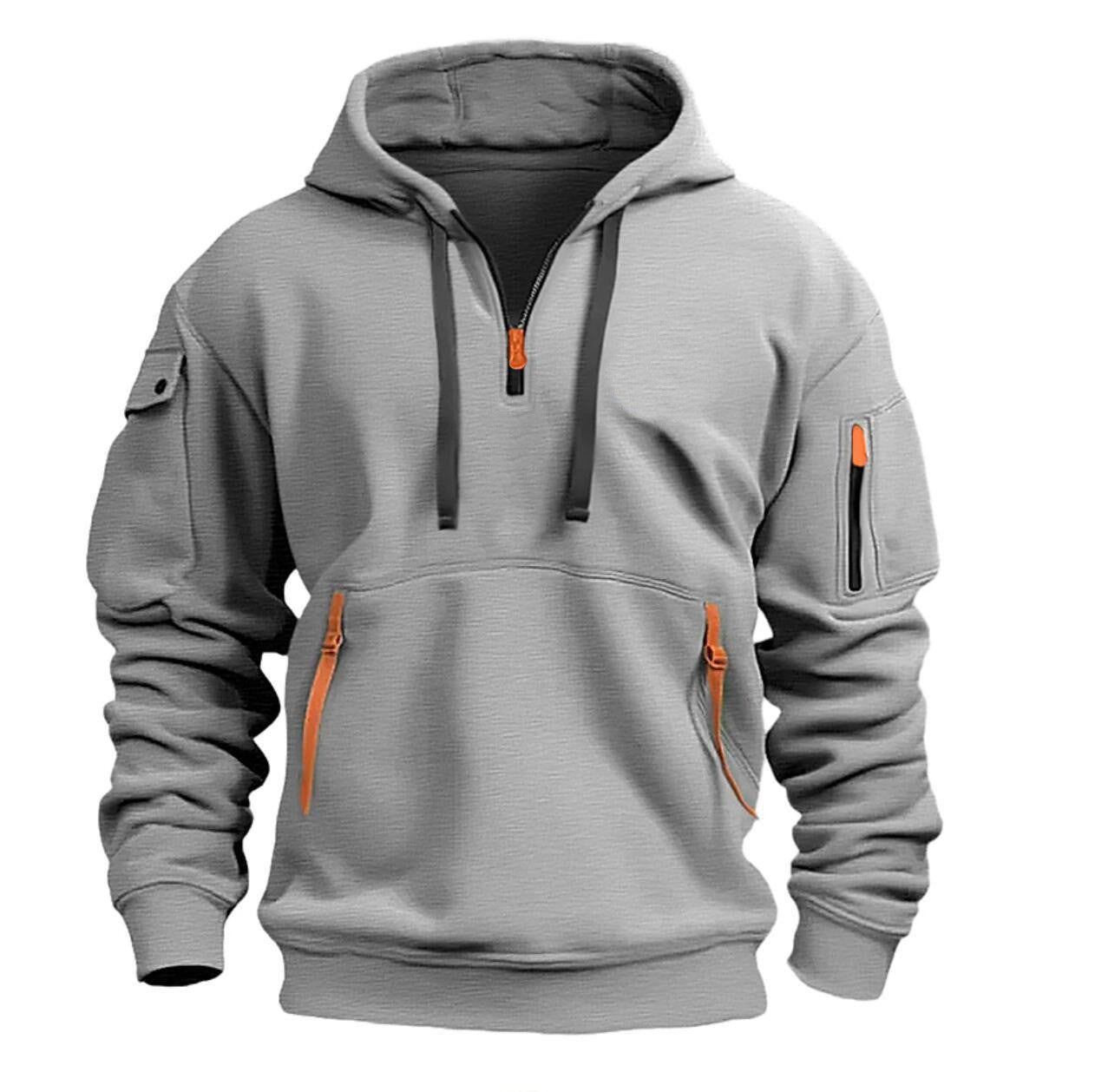 Men spring and autumn streetwear hoodies E L