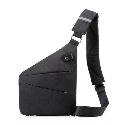 New shoulder bag casual sports outdoor Black 15*22*26*26cm