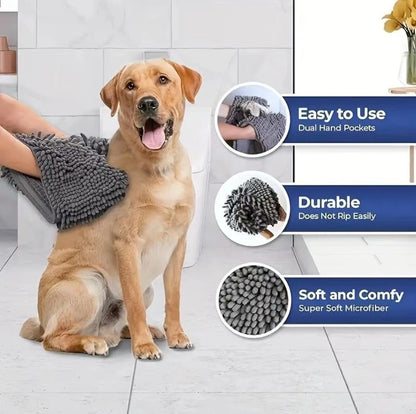 Quick-Dry Pet Towel - Ultimate Water Absorbent 3