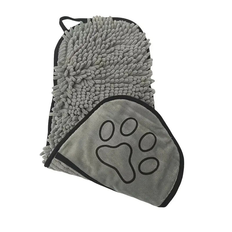 Quick-Dry Pet Towel - Ultimate Water Absorbent Gray 7
