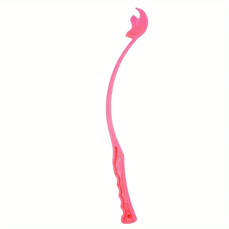 Pet Tennis Ball Launcher Stick - Interactive Pink Without ball