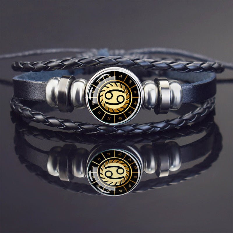 Student dark bracelets twelve constellations