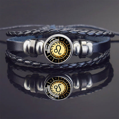 Student dark bracelets twelve constellations