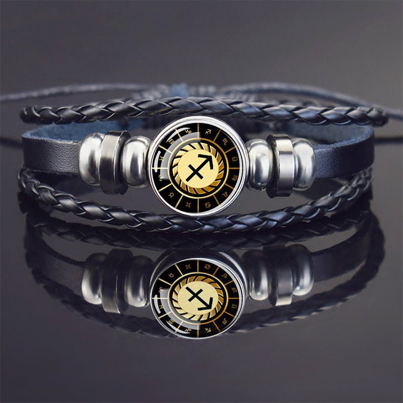 Student dark bracelets twelve constellations