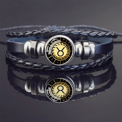Student dark bracelets twelve constellations