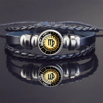 Student dark bracelets twelve constellations