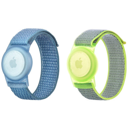 Kid-Friendly Waterproof Nylon Strap for AirTag - Anti-Loss Wristband