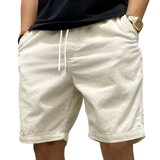 Summer heavyweight work shorts for men apricot S