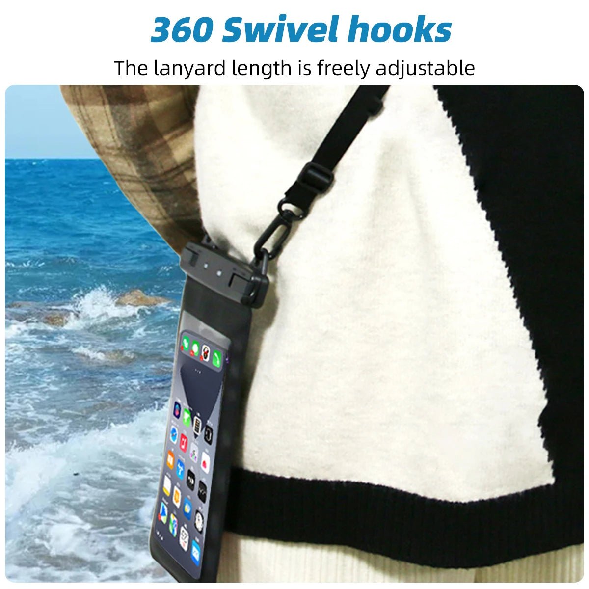 Waterproof Phone Case Swimming Bags Mobile Phone 12 11 Pro Max 8