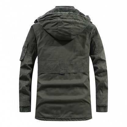Youth winter washed cotton jacket
